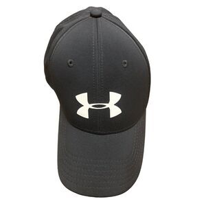 Under Armour Black Baseball Cap LG/XL Polyester & Elastane